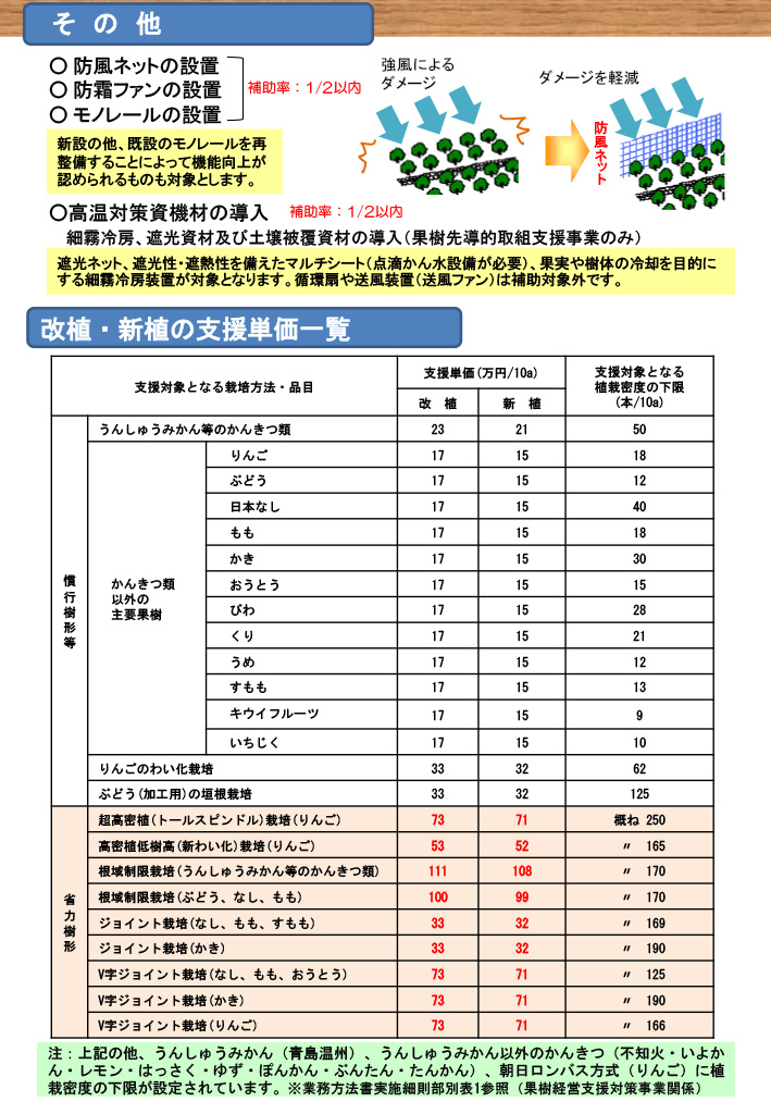 R8チラシ「果樹経営支援対策事業・果樹先導的取組支援事業を活用しましょう！」（福岡県版）3