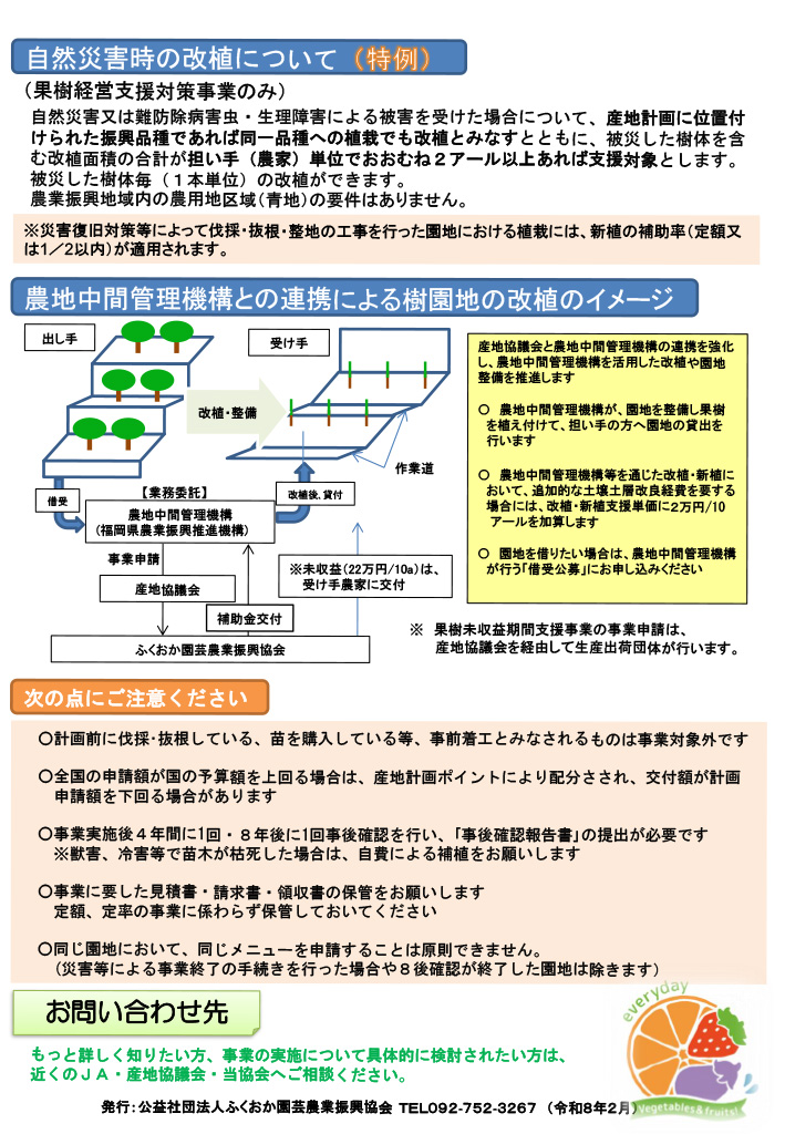 R8チラシ「果樹経営支援対策事業・果樹先導的取組支援事業を活用しましょう！」（福岡県版）4